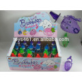 Agua de la burbuja del diseño de la fresa, juguetes determinados del agua de la burbuja 24pcs / box